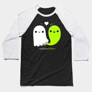 Fartom love - Phantom Cute Ghost - Funny Love Baseball T-Shirt